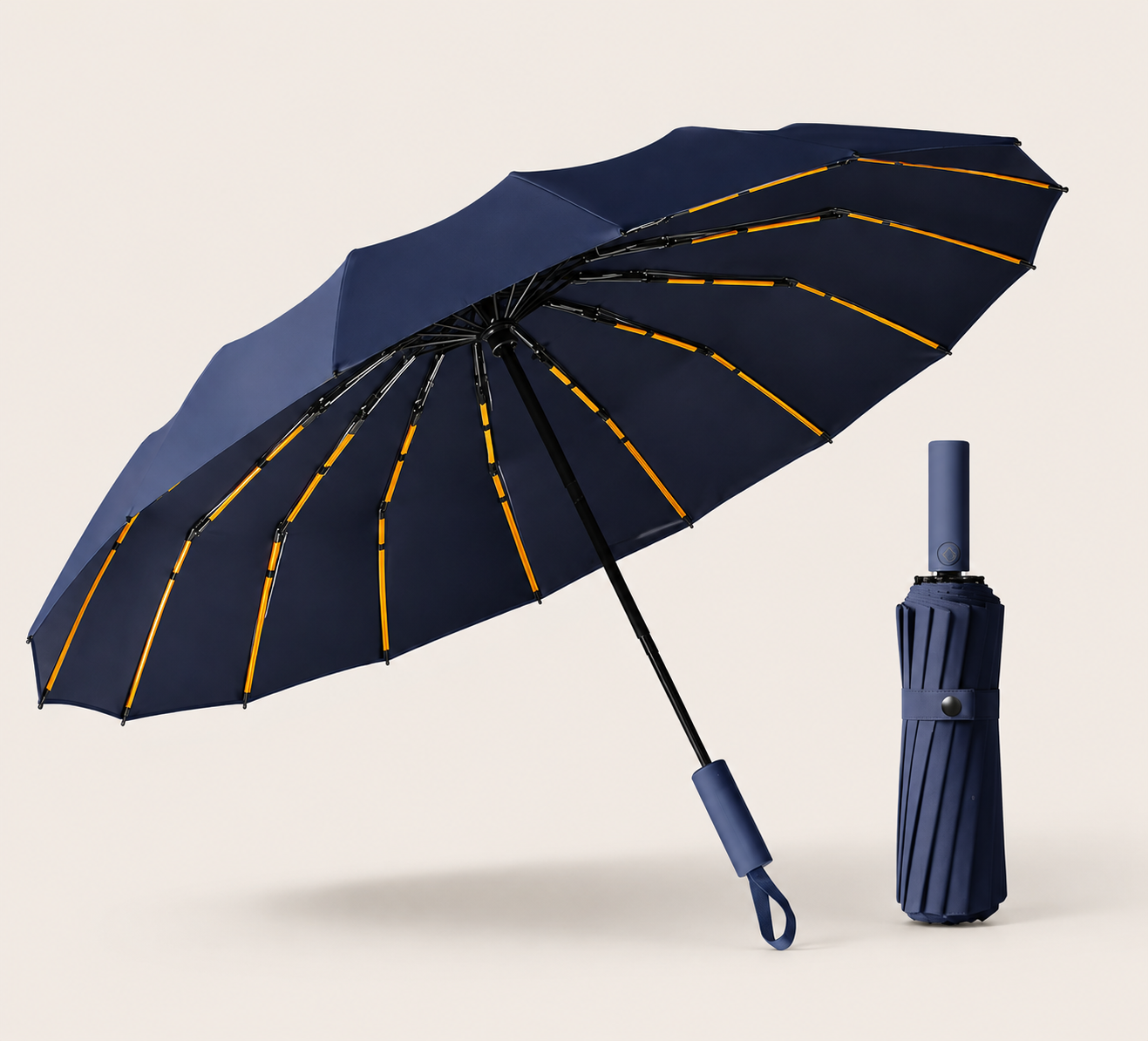 Parapluie Rainchester Signature – Élégance et protection, par tous les temps.