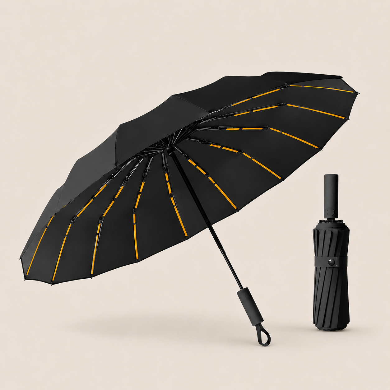 Parapluie Rainchester Signature – Élégance et protection, par tous les temps.