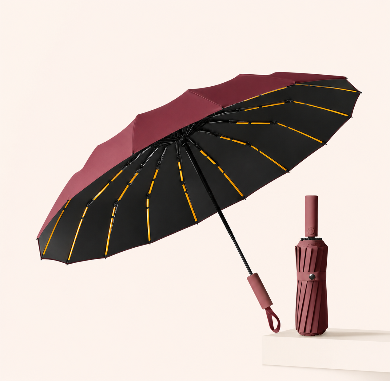 Parapluie Rainchester Signature – Élégance et protection, par tous les temps.